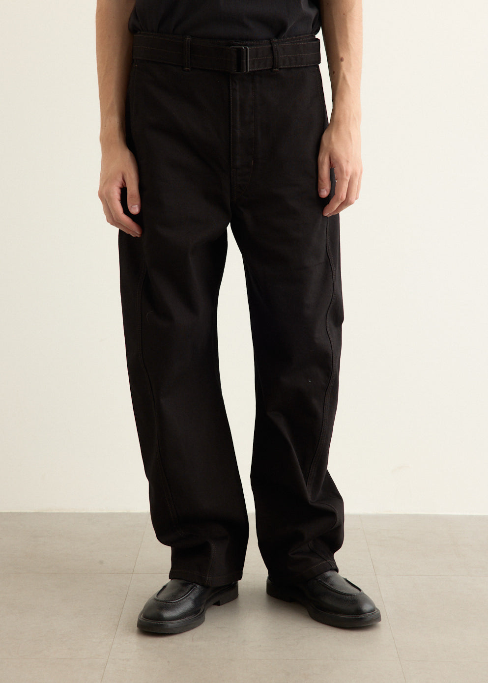 Twisted Belted Pants