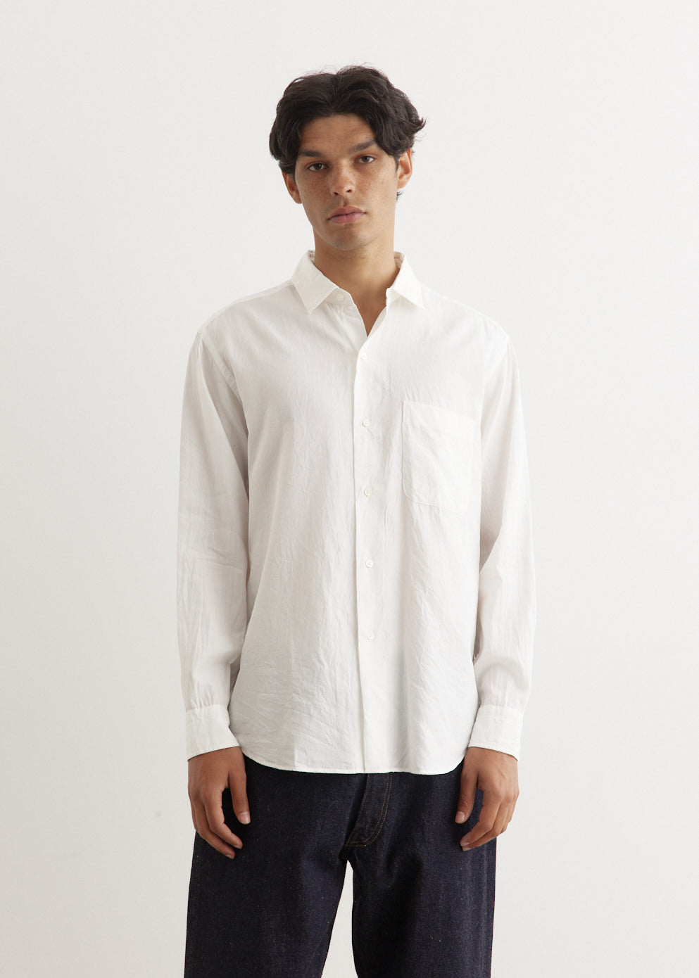 semi spread collar dress shirt Semi Spread Collar Shirt