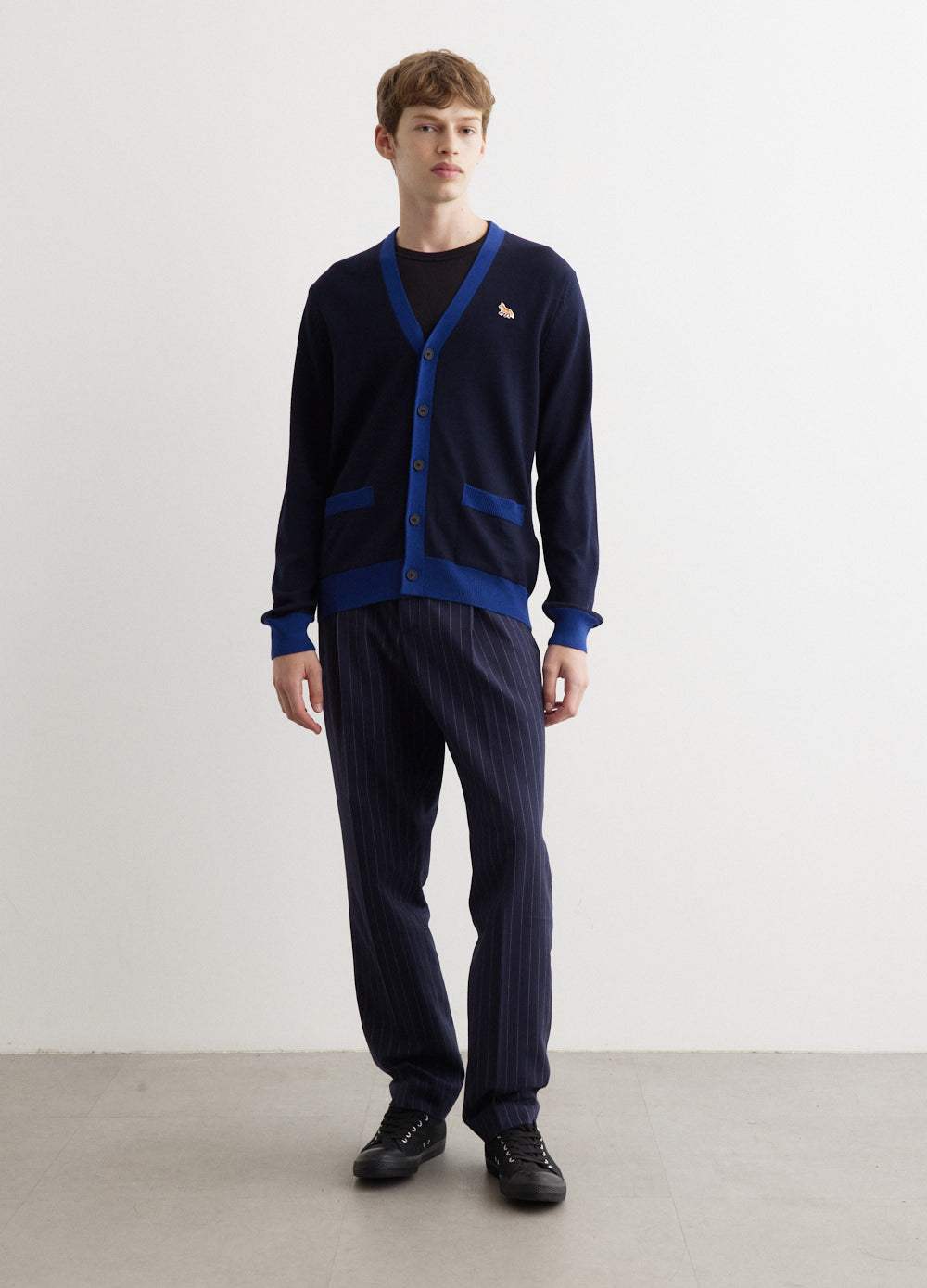 Baby Fox Patch Regular Cardigan 