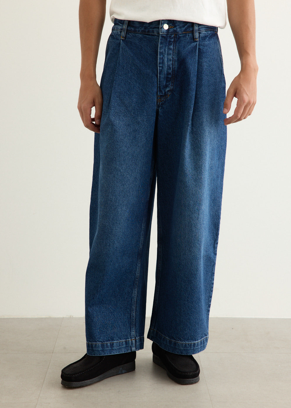 Puch Single Pleat Pants