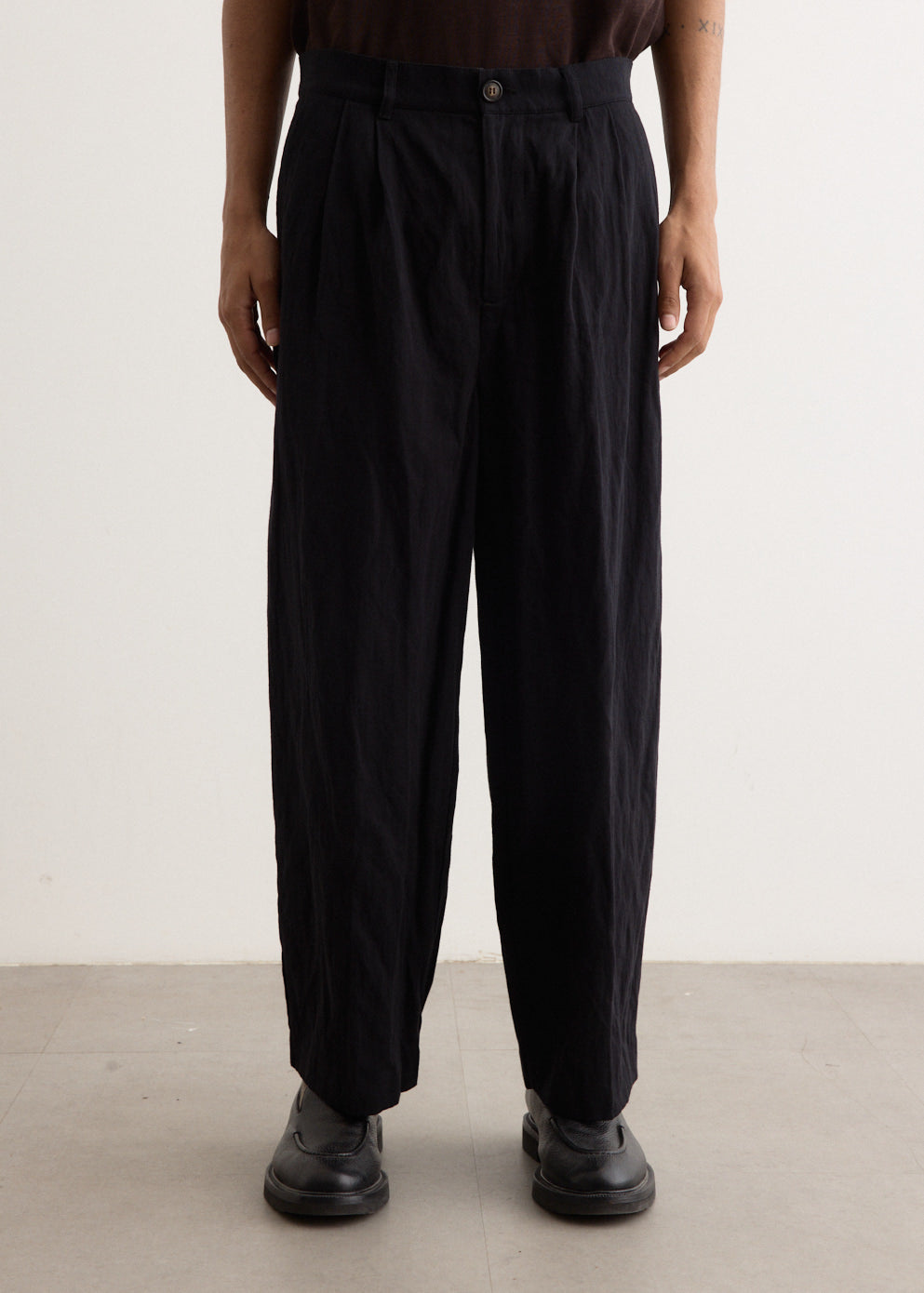 Exposure Wide Leg Pleated Pants