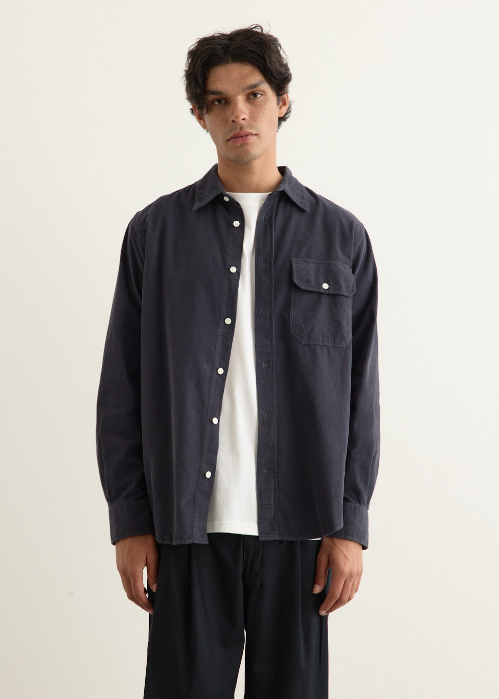 Algot Relaxed Micro Cord Shirt