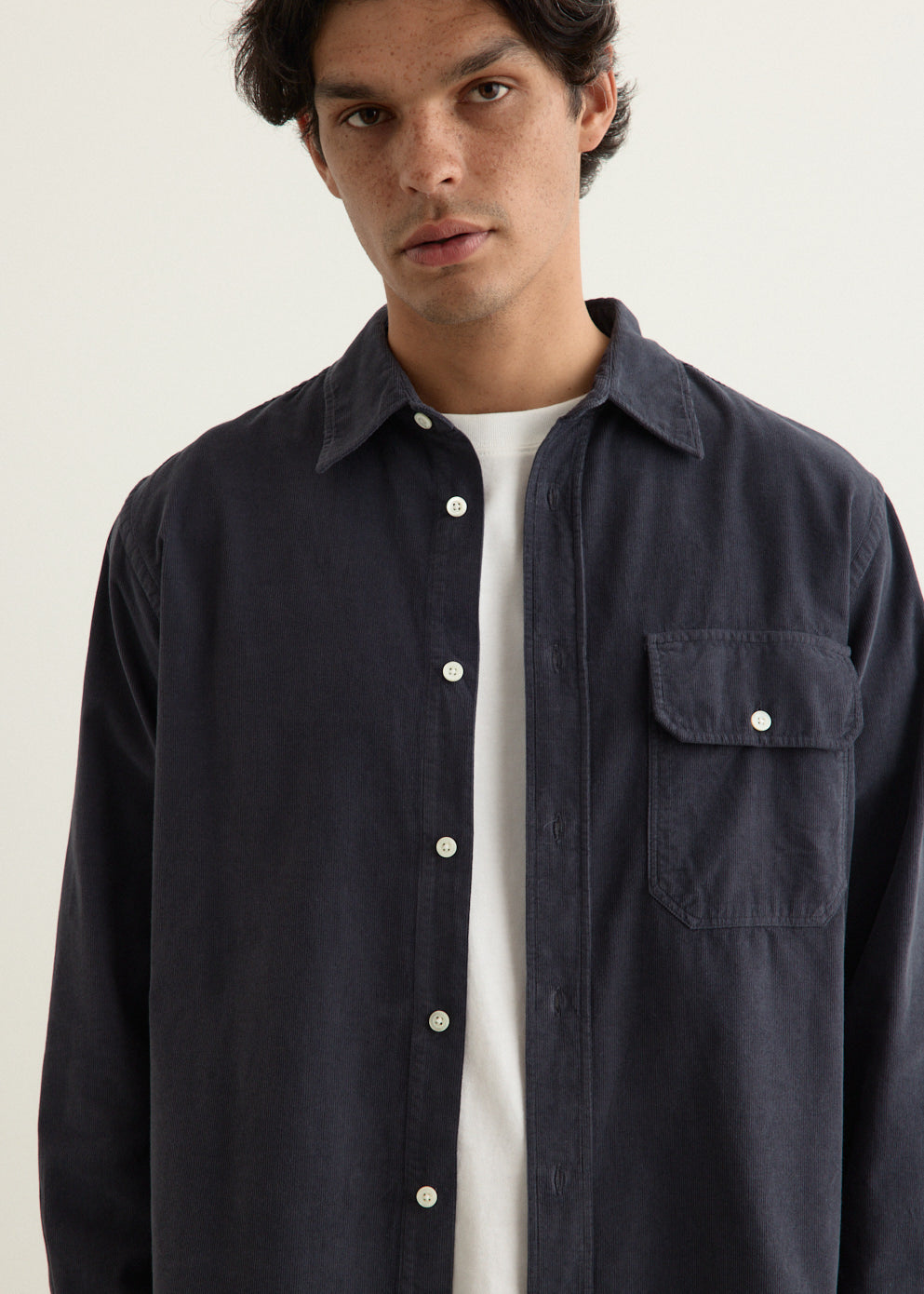 Algot Relaxed Micro Cord Shirt