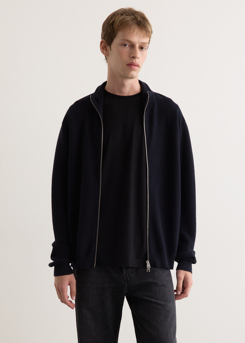 ジャケット・アウター darkwear black linen coating zip jacket Black Linen Zip Jacket – Kurt River