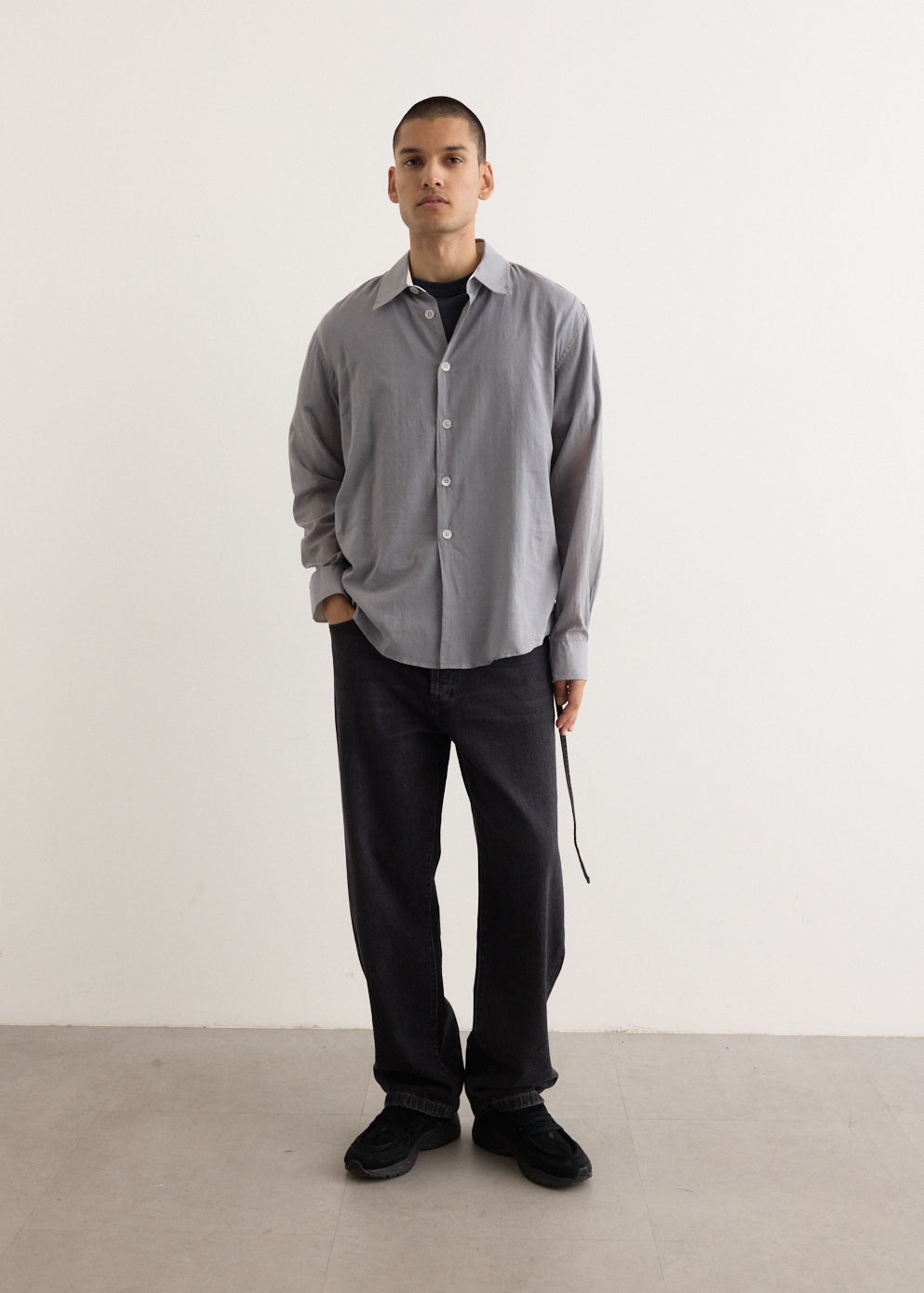 OUR LEGACY　BEYOND SHIRT　Charcoal OUR LEGACY BEYOND SHIRT Charcoal Our Legacy - Beyond Shirt