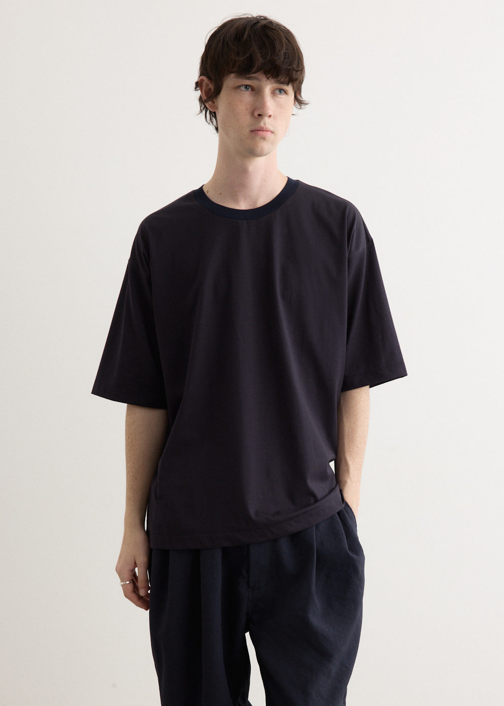 【YOURNUS】Enemy Ribbed Knit T-Shirt 2-Pack Tube Knit Tee in Black – Blue Owl Workshop