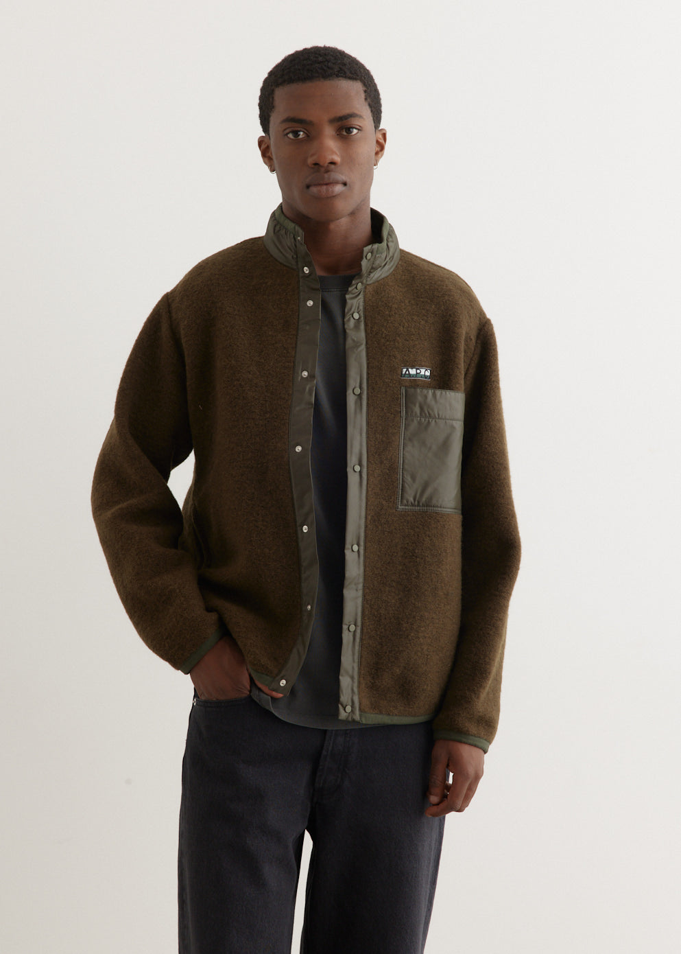 Ewan Boa Jacket / Khaki – TELOPLAN