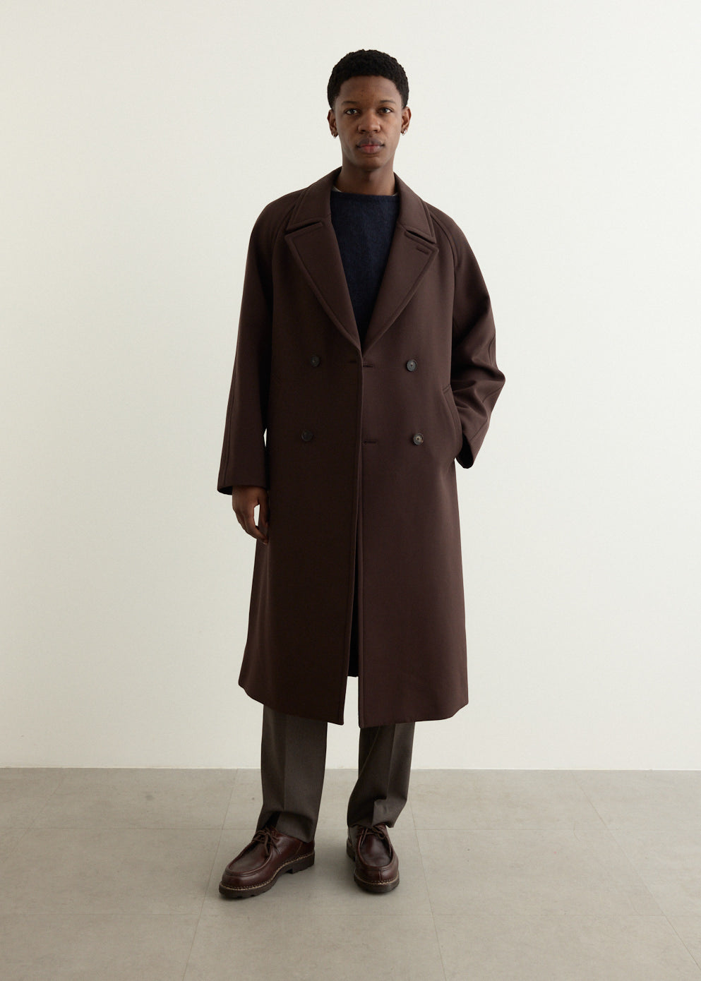 Twisted Double Cloth Coat