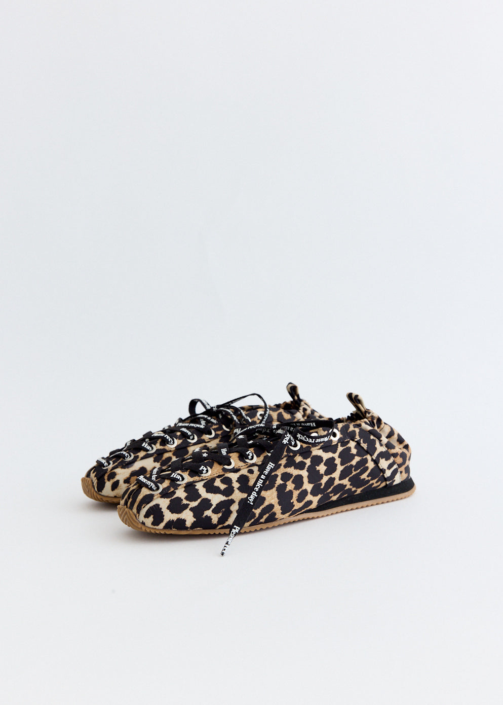 Lace Up Sporty Ballerinas