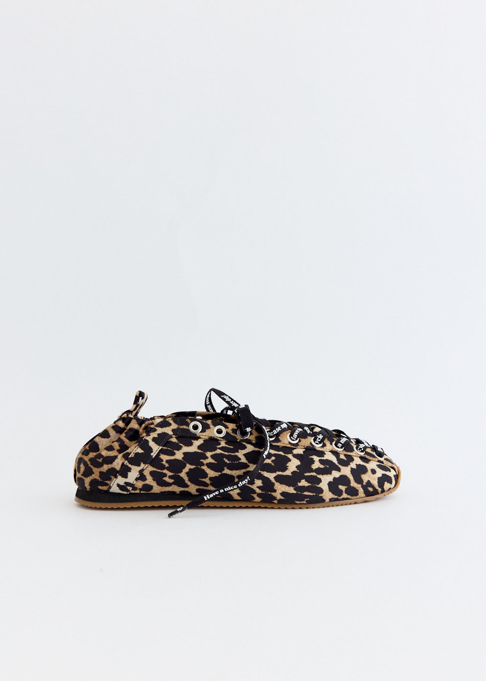 Lace Up Sporty Ballerinas