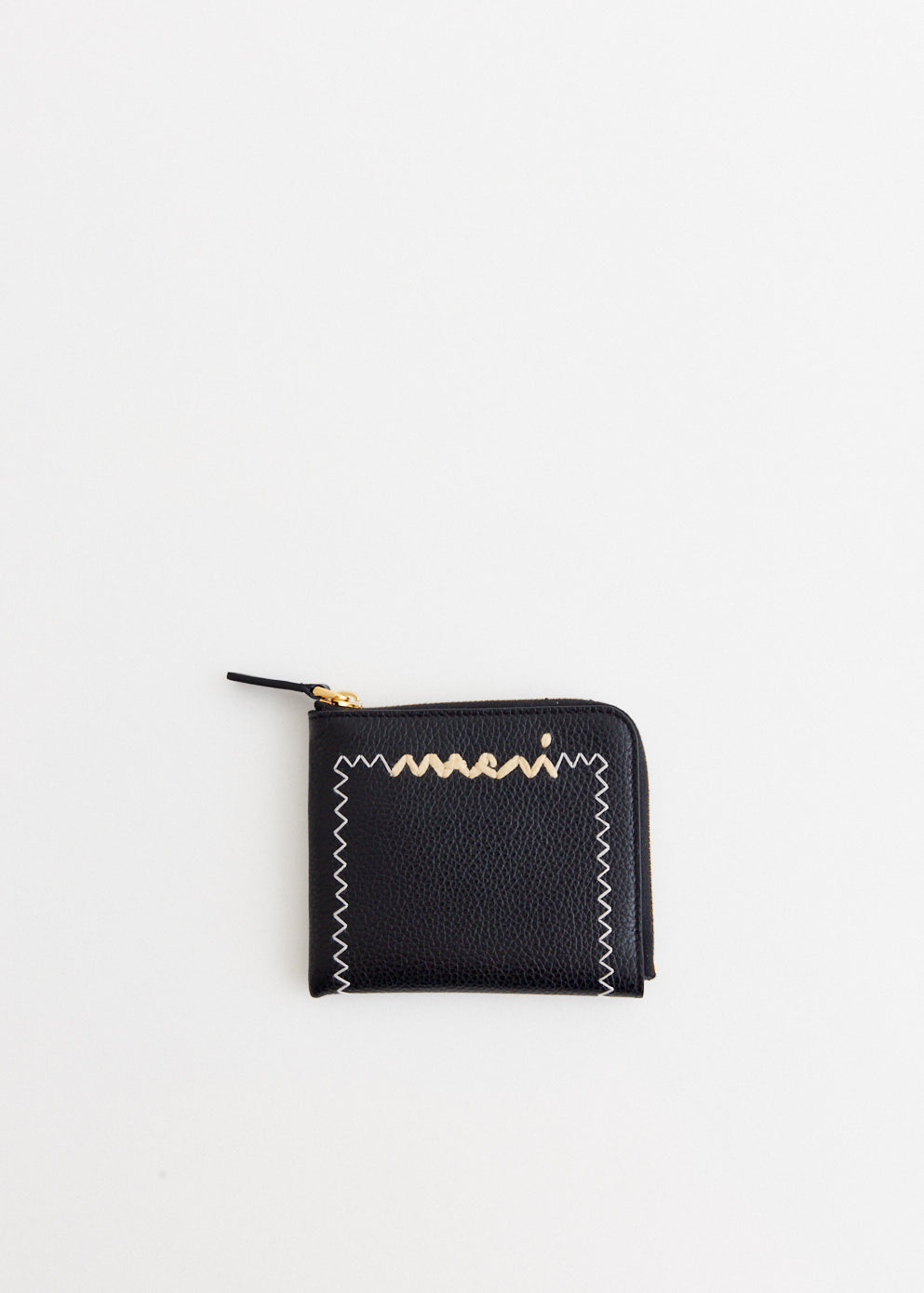 ◇MARNI◇ Logo Zip Around Wallet Black PFMO0106U2P653300N99 Zip Around Wallet