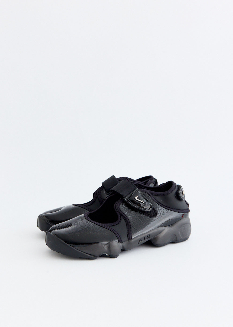 Women's Air Rift 'Black Metallic Silver' Sneakers