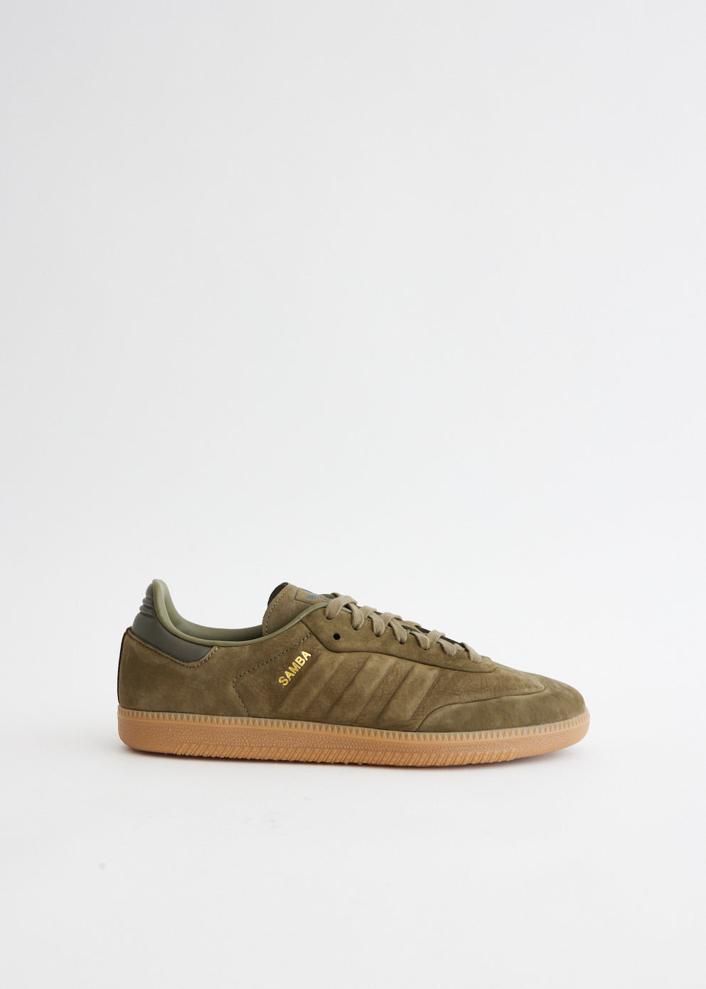 adidas gazelle silver green womens Samba 'Olive Strata' Sneakers