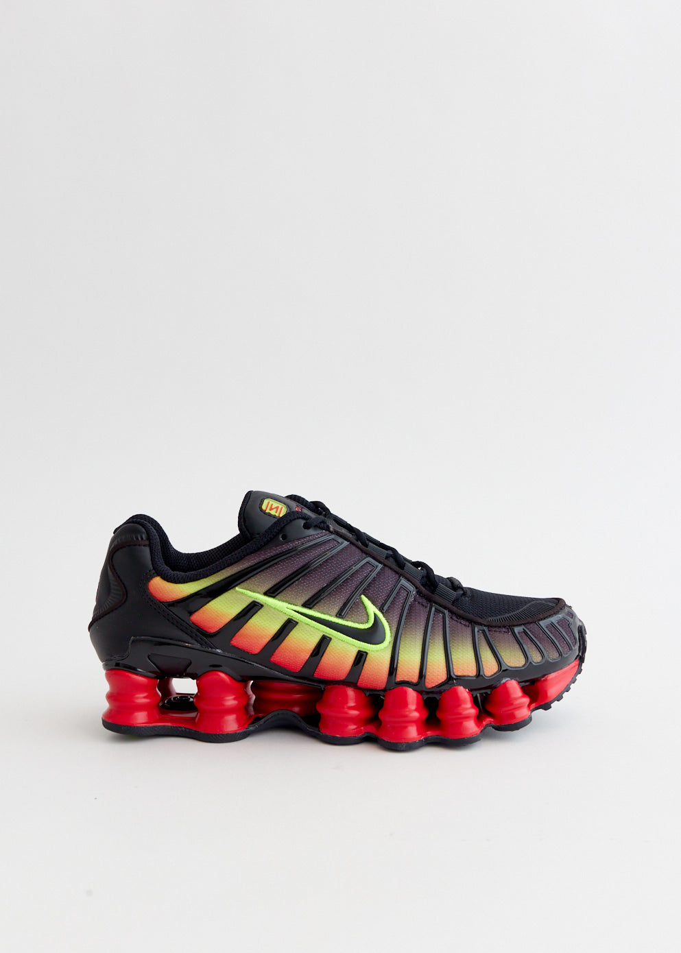 Nike -  Women's Shox TL 'Volt Fire Red' Sneakers - Sneaker