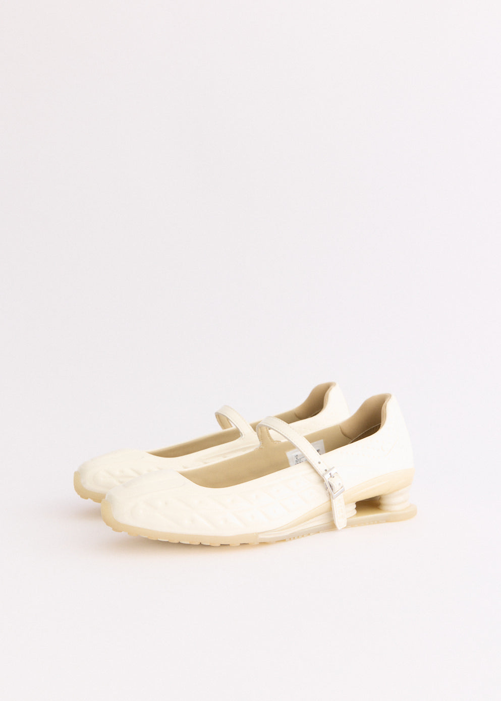Women's Nike Shox Z Calistra 'Pale Ivory and Oatmeal' Sneakers