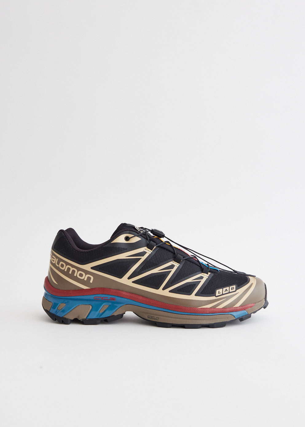 Salomon -  XT-6 'Black Falcon Cow Hide' Sneakers - Sneaker
