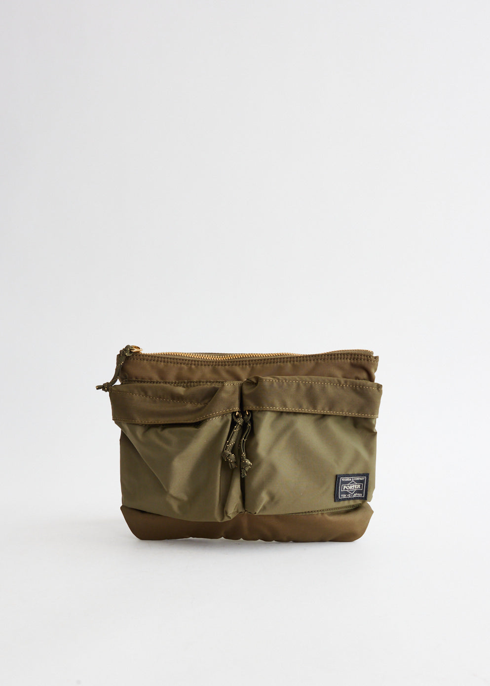 Porter-Yoshida & Co. Force Shoulder Pouch in Olive | End Clothing