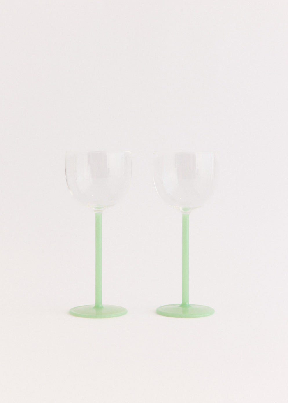 2 Nick and Nora Glasses