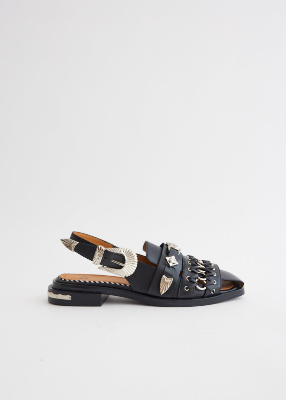 【関税込み】Aj1312 Sandals - Toga Pulla - Leather - Black AJ1312 Sandals - Toga Pulla - Leather - Black ref.1086585