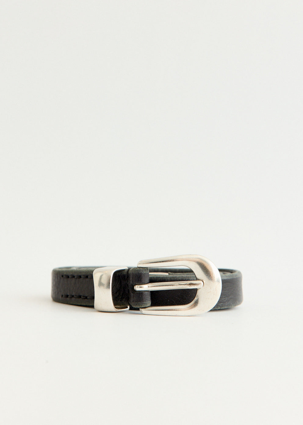 our legacy 2cm belt 80サイズ Our Legacy - Distributed Belt Black Bridle Leather