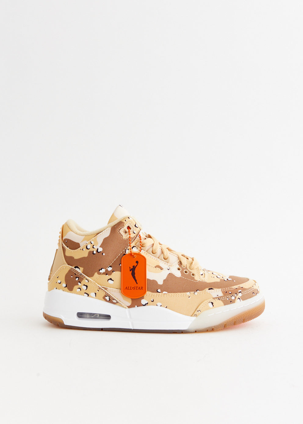 brown peach jordans womens