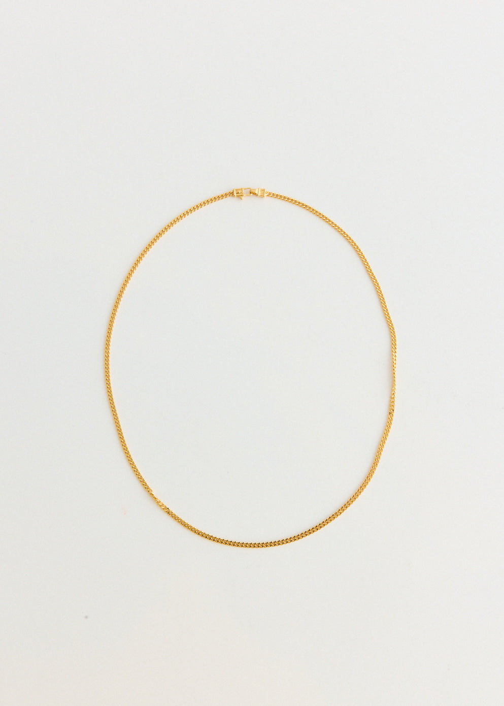 Curb Chain Necklace 20.5