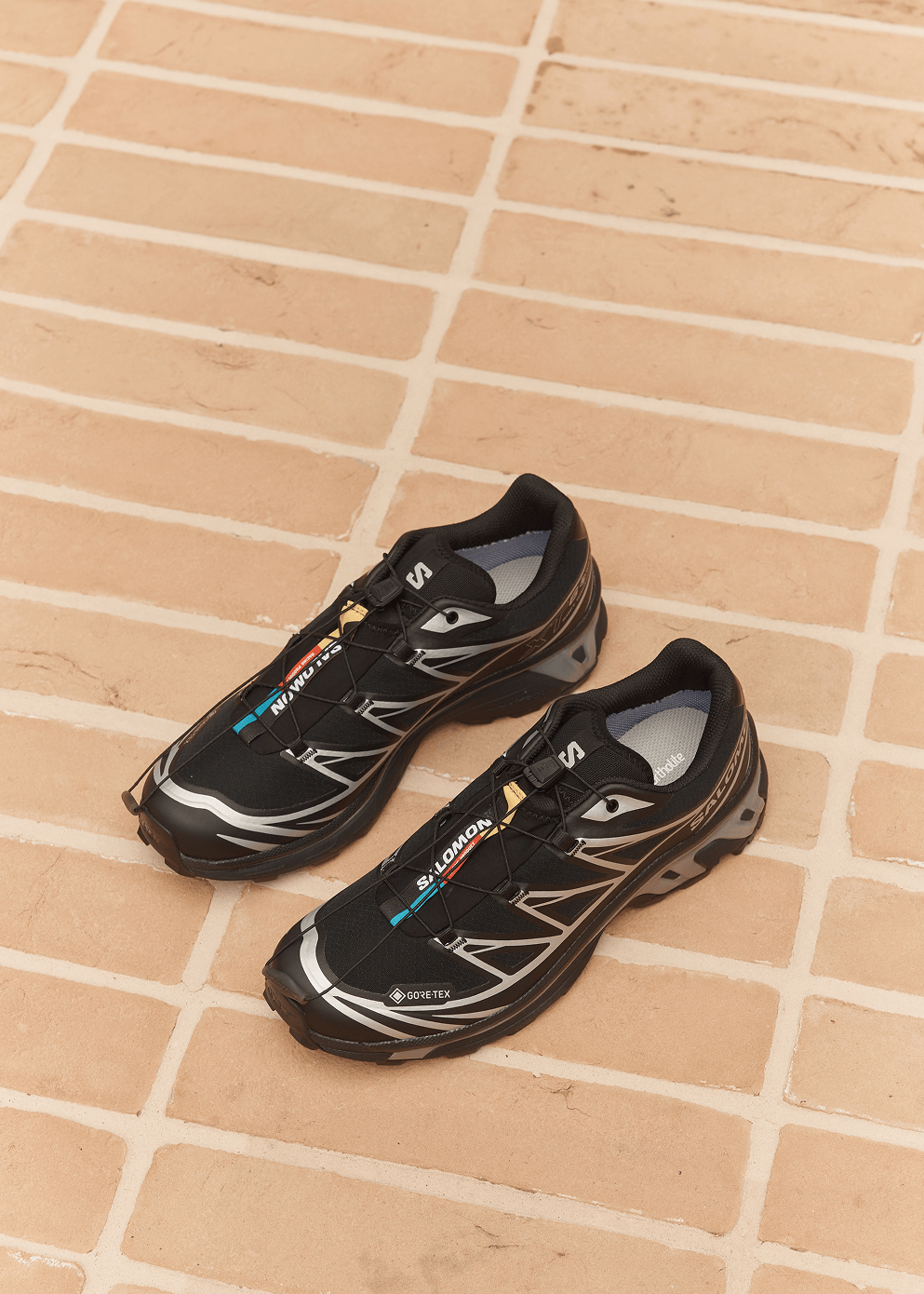 XT-6 Gore-Tex 'Black Silver' Sneakers