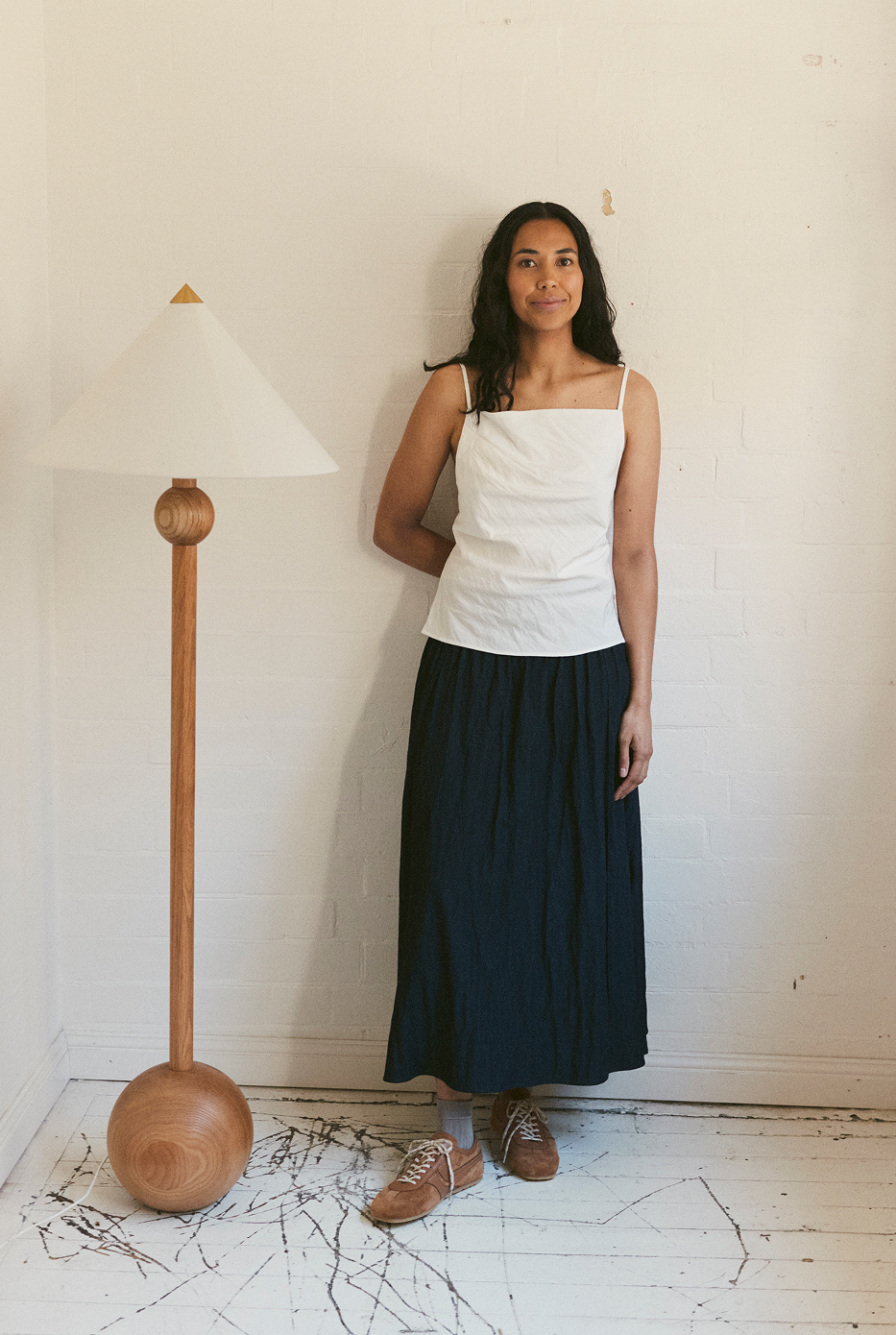 Meridian Lace Up Skirt