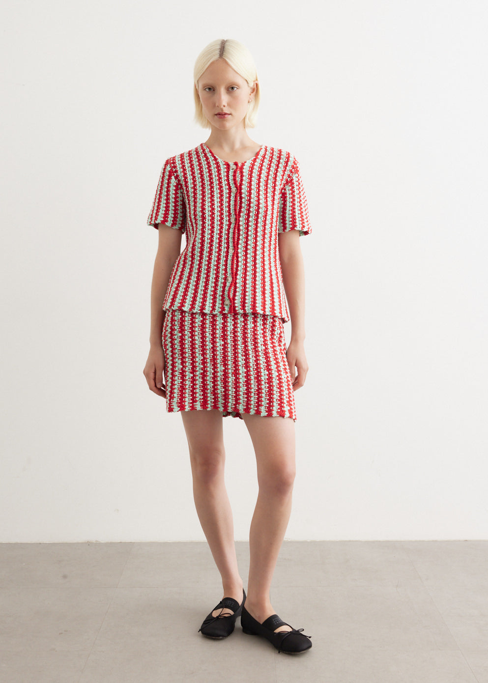 cute petite dresses Zig Zag Crochet Skirt