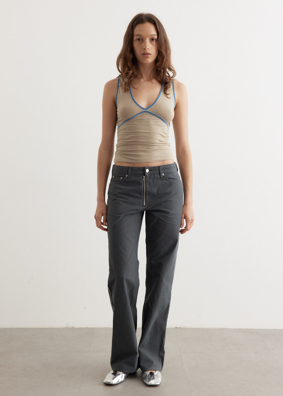 【関税込み】Paloma Wool グレー Asia ジーンズ Paloma Wool - Asia Pants | HBX - Globally Curated Fashion