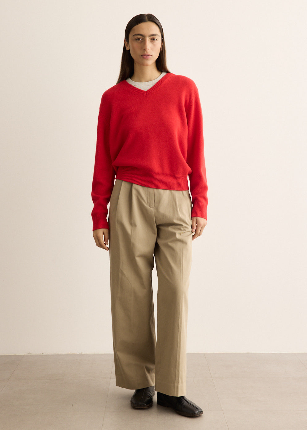 Cashmere V-Neck Sweater