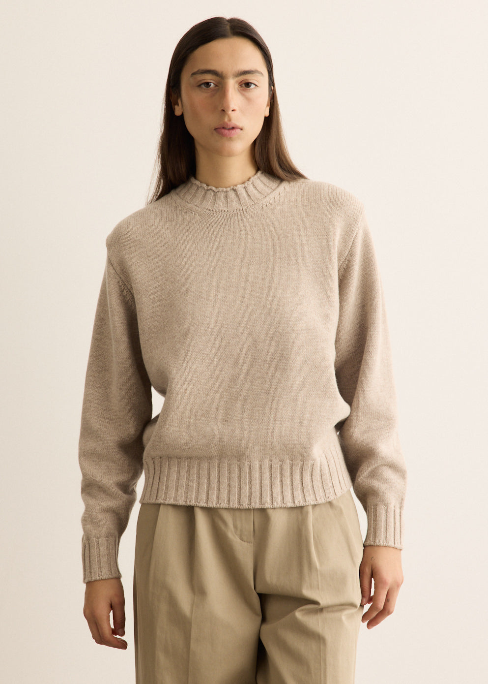 Unisex Chunky Roll Neck Sweater