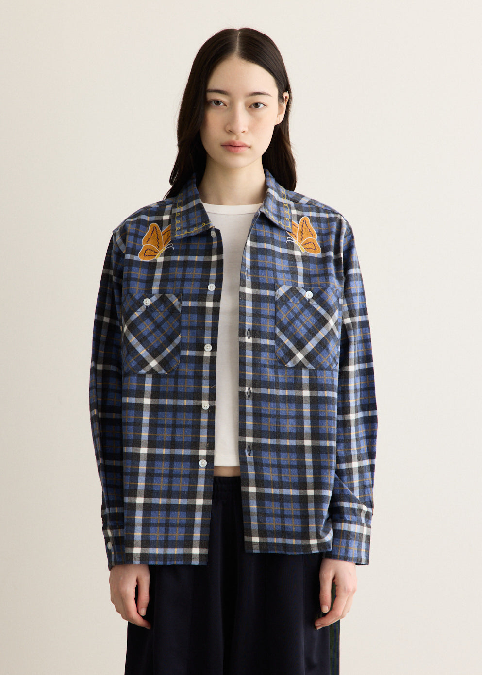 Printed Flannel One-Up Shirt