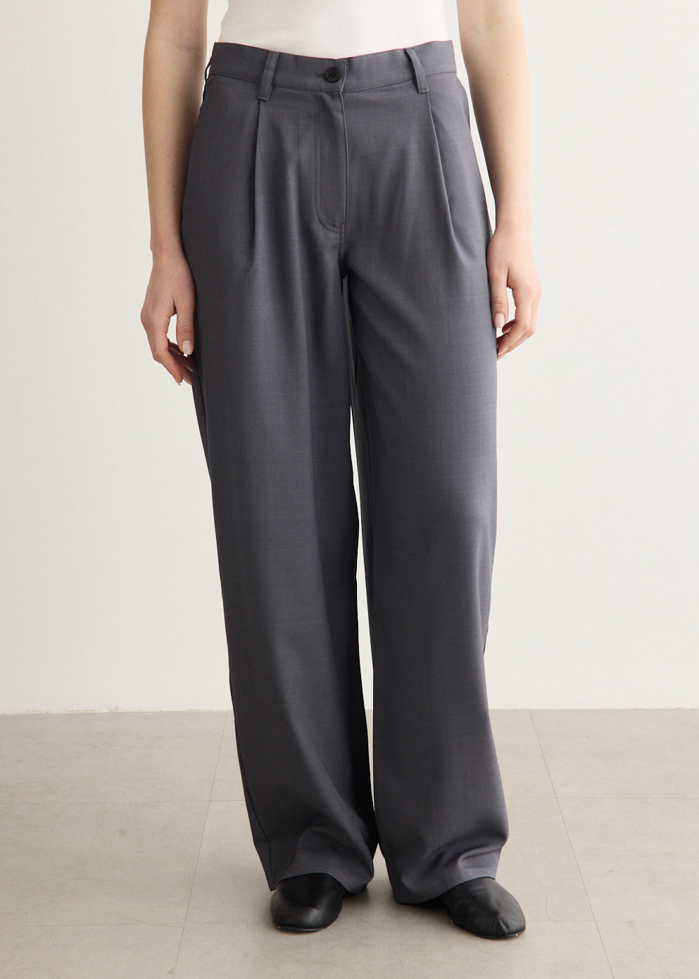 Saharper Pleat Trousers