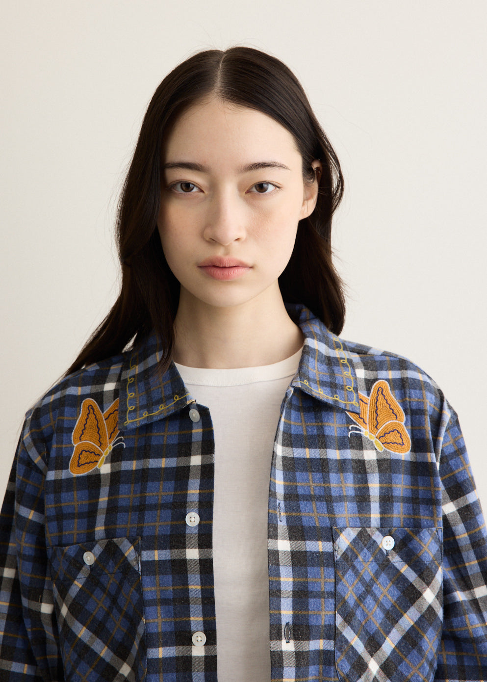 Printed Flannel One-Up Shirt