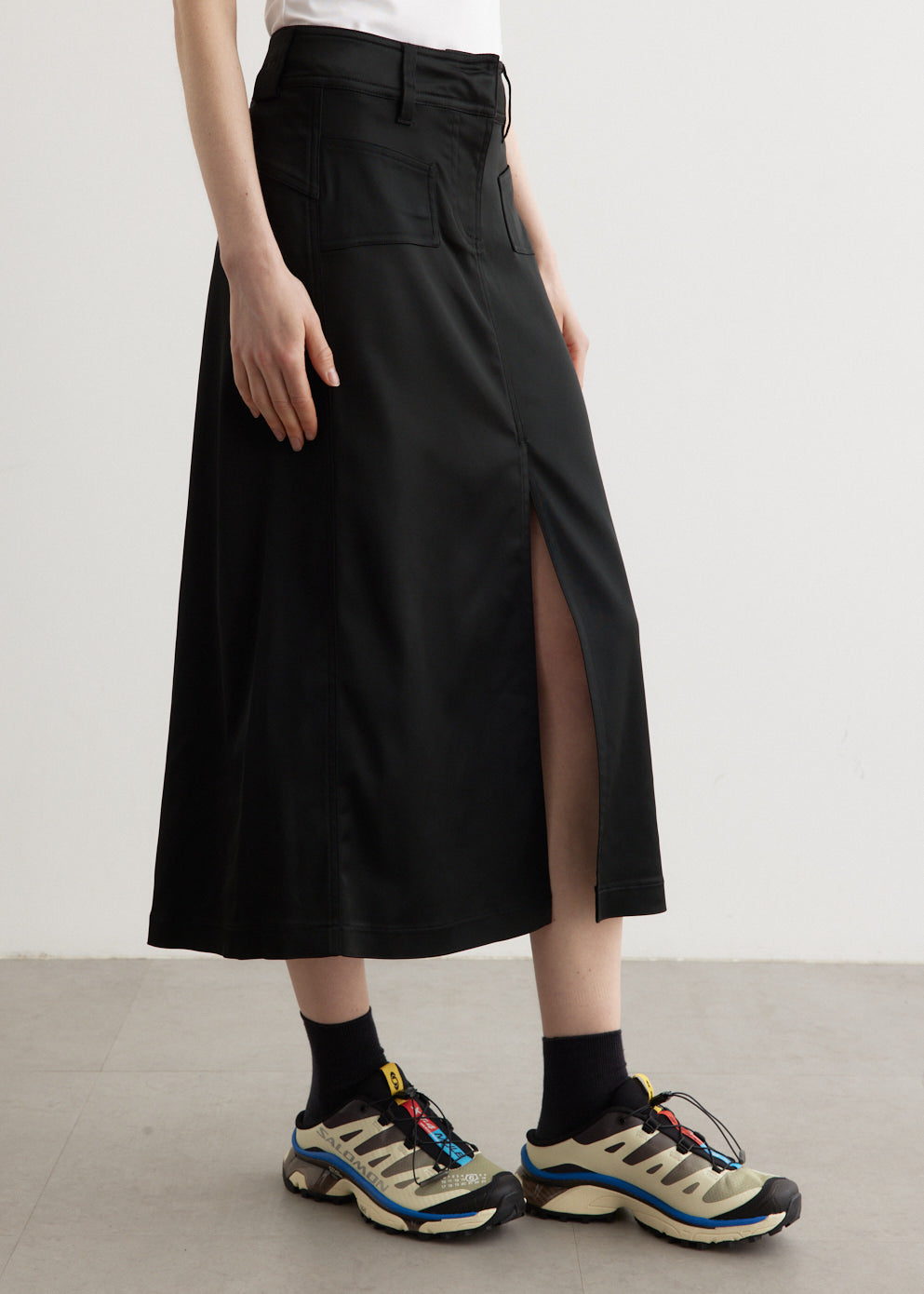 ◆DIESEL◆ O YAN SKIRT BLACK A143950BHAV9XX A143950BHAV9XXFW O-Yan Gonna Skirt