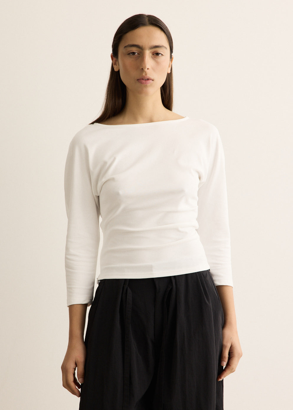 Wavelet Batwing Long Sleeve Top