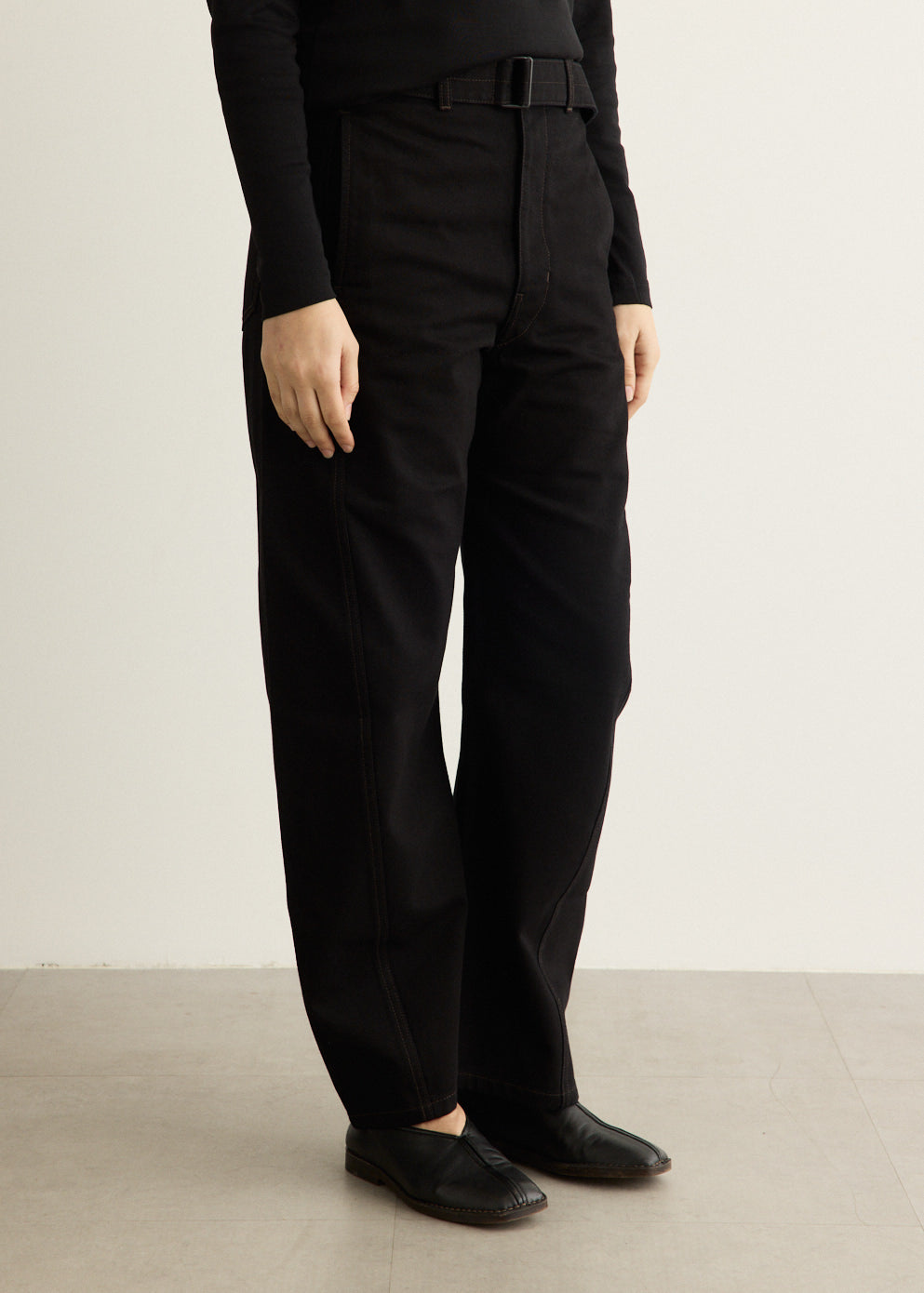 Twisted Belted Pants
