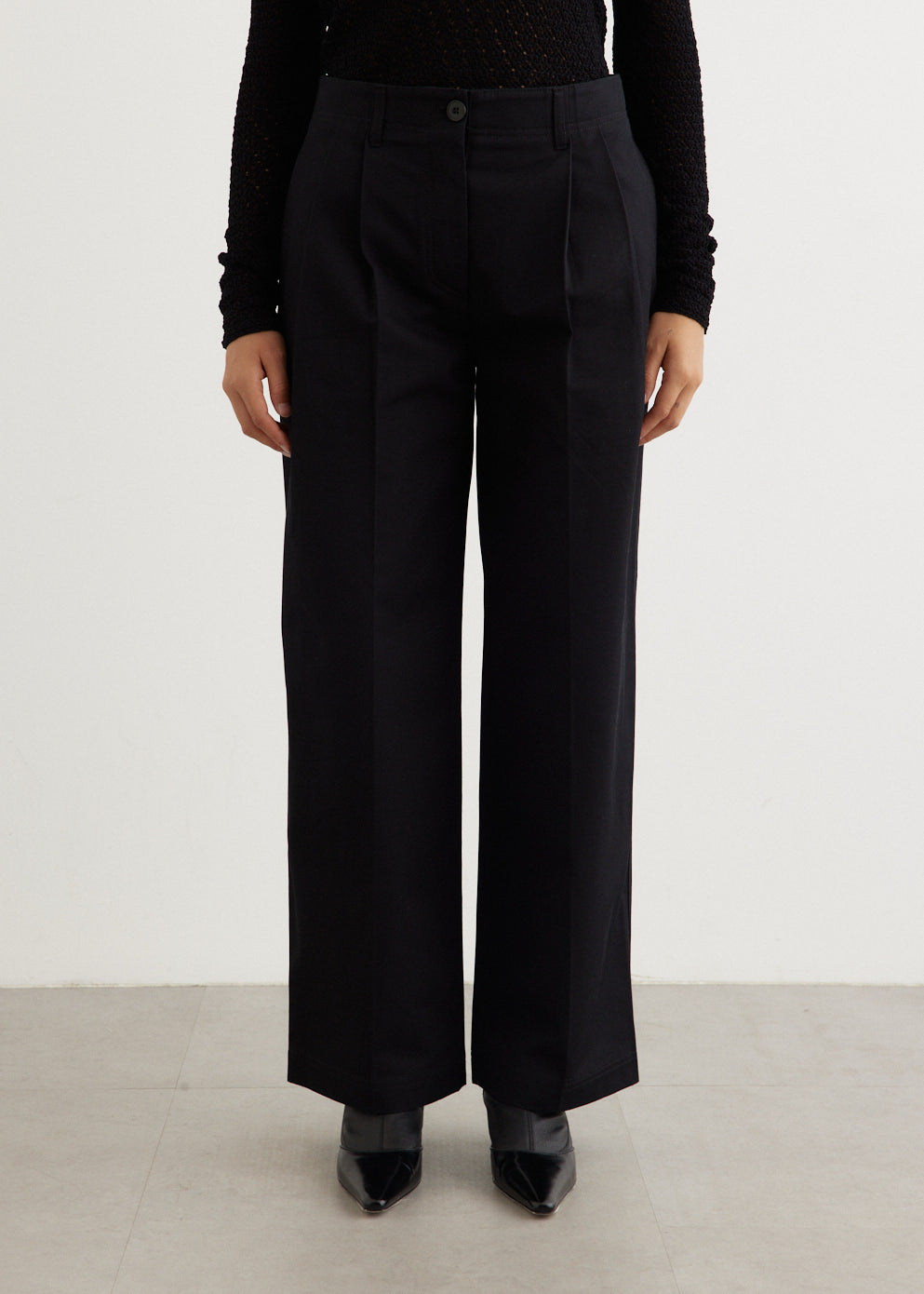 Toteme -  Relaxed Twill Trousers - Pant