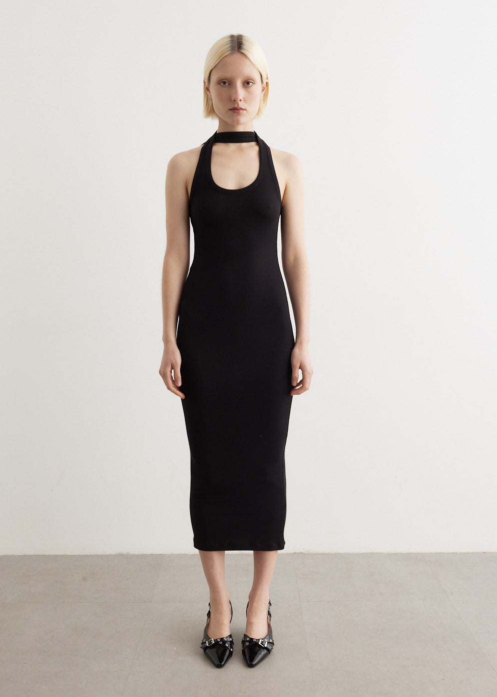 Long Ribbed Dress Long Ribbed Dress