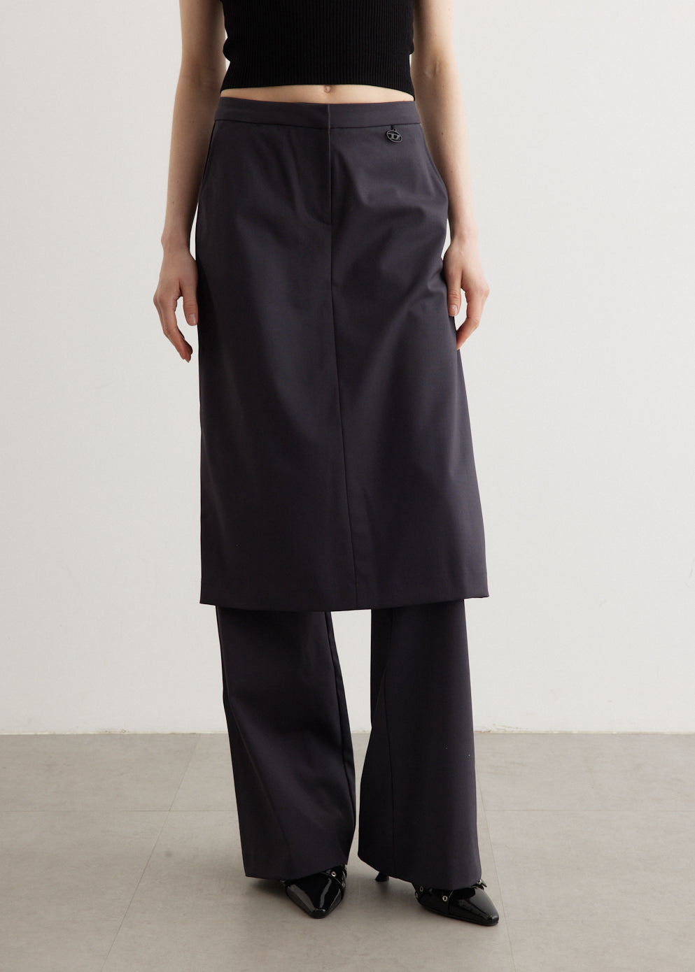 【Painchu】 Pol pol pants skirt パンツ スカート P-Earl Pantaloni Skirt Pants
