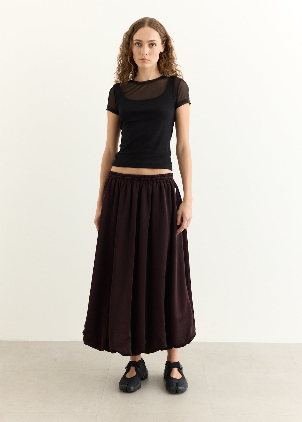 Balloon Track Skirt