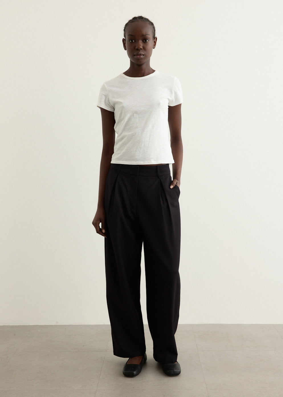 Fresco Barrel Leg Pants