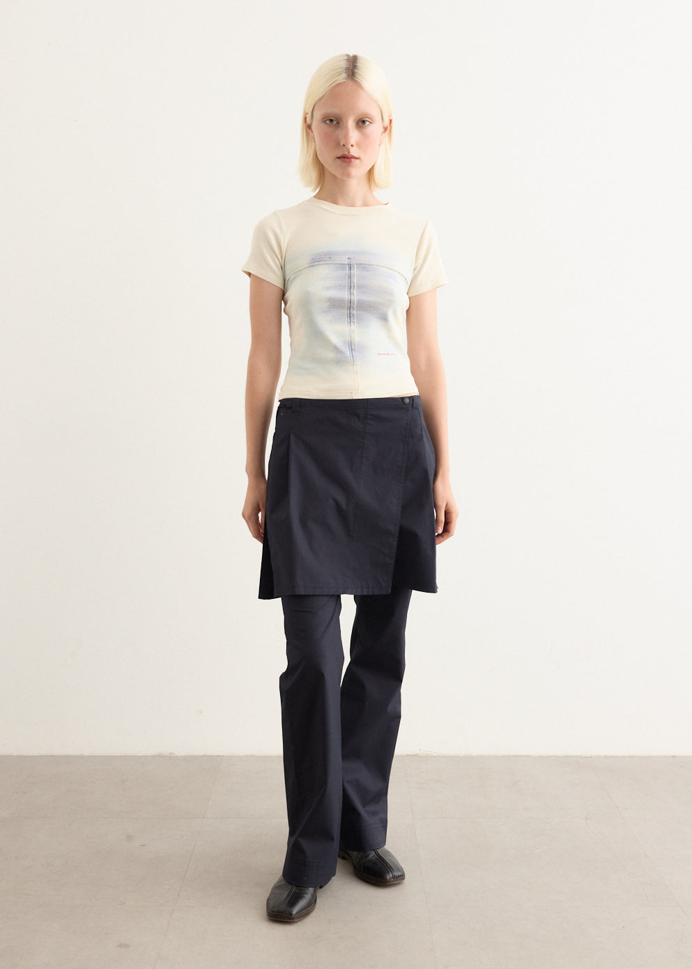 WRAP LAYERED PANTS｜SKIRT/PANTS(スカート/パンツ)｜MANOF