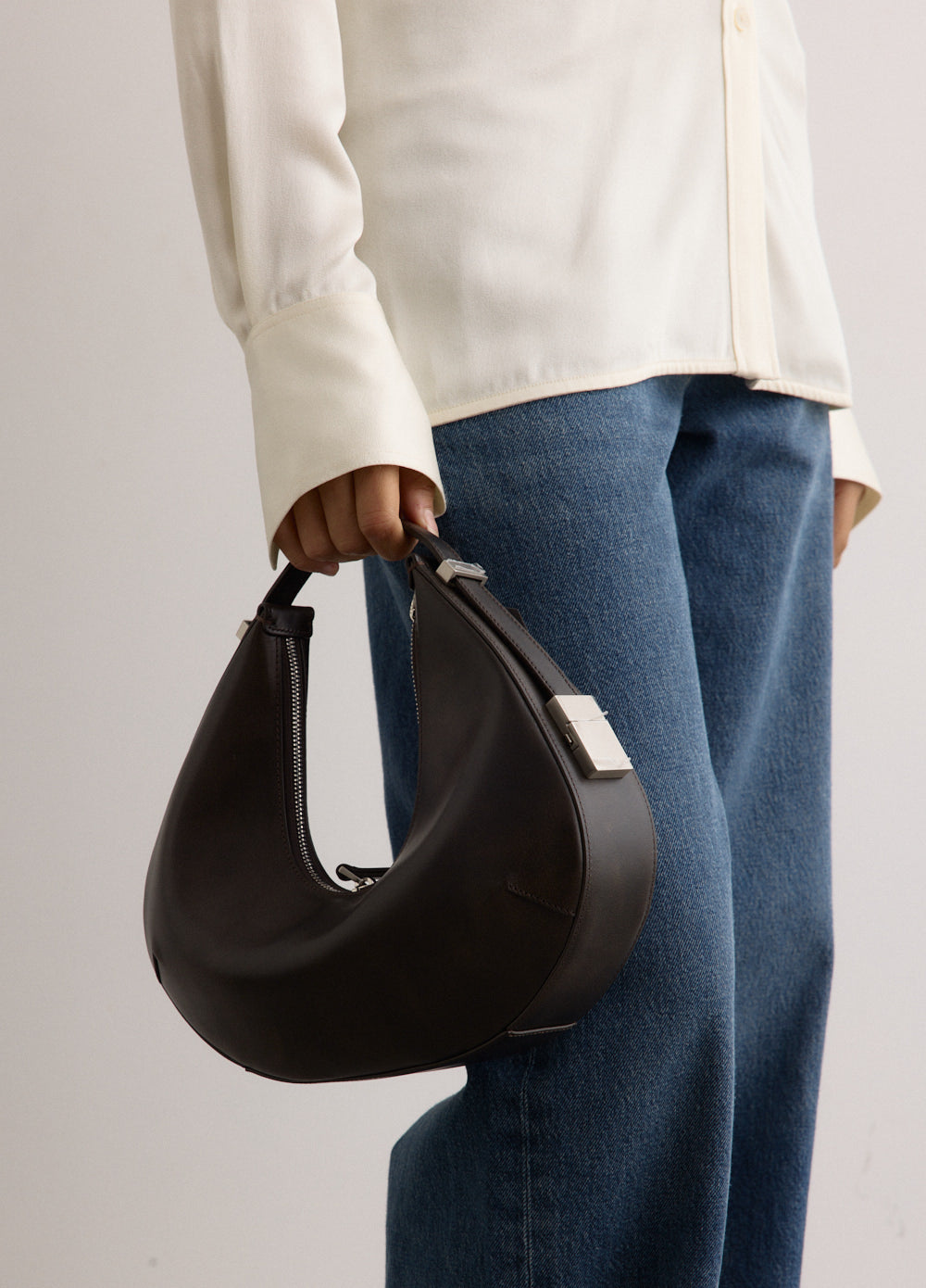 OSOI Tony Hobo レザーショルダー バック Osoi Toni トニー 水色