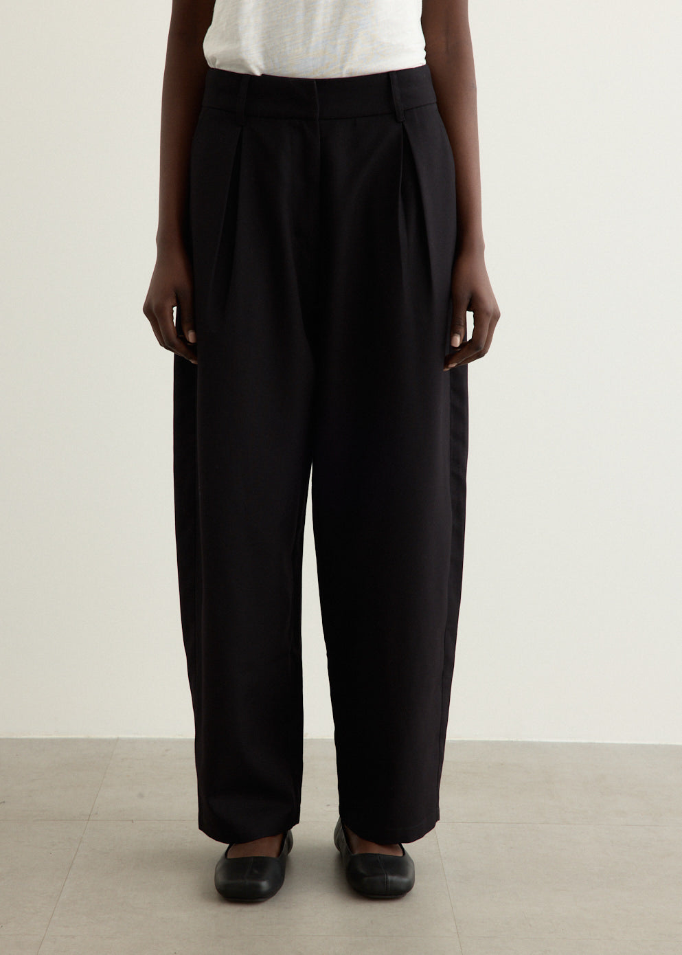 Fresco Barrel Leg Pants