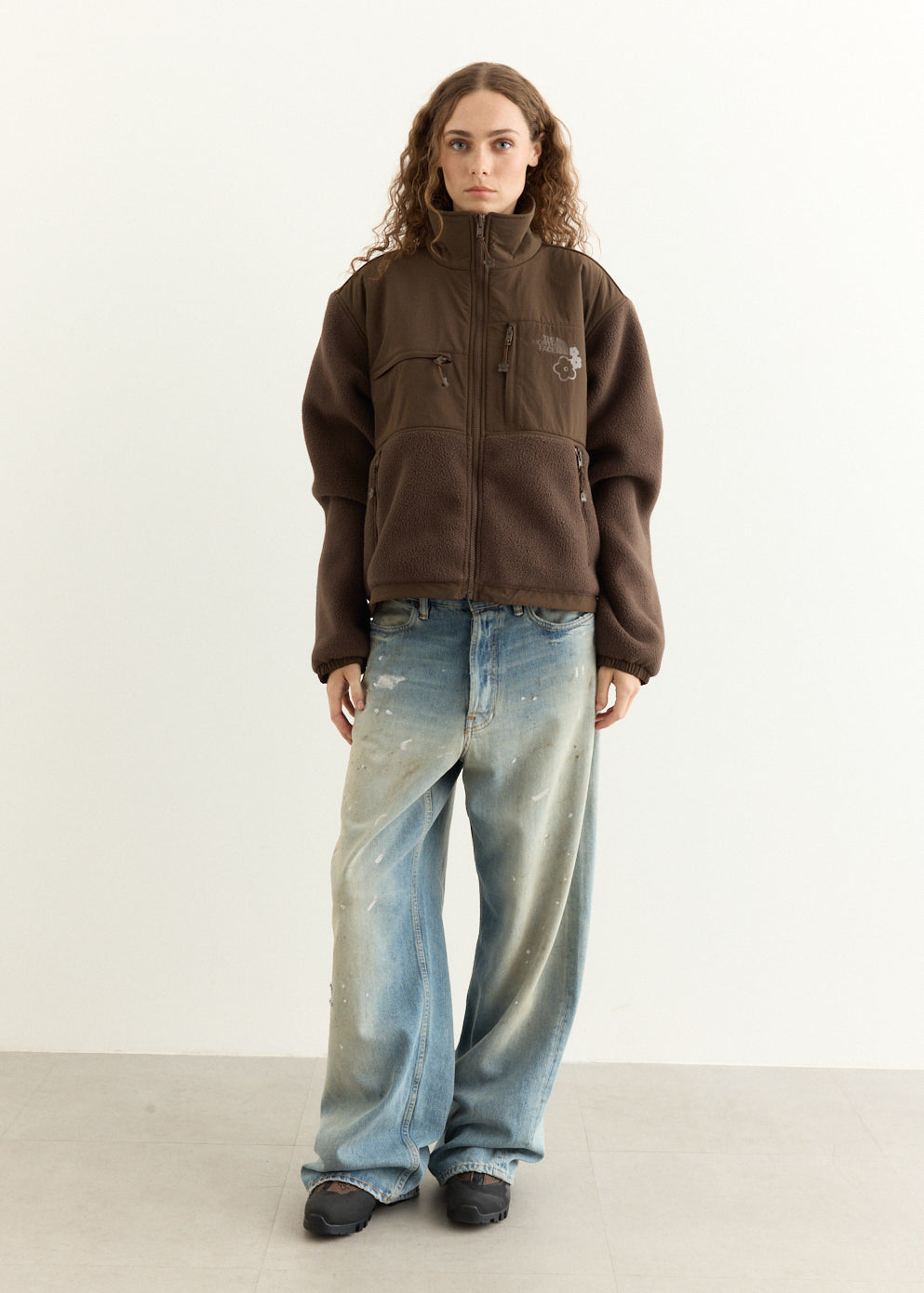 x Cecilie Bahnsen Lea 1995 Denali Fleece Jacket