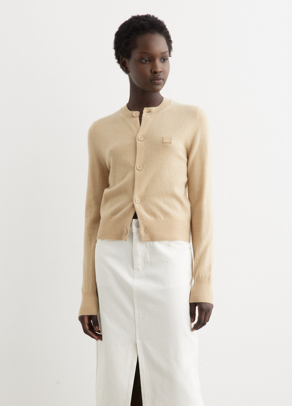 Acne studios face cardigan sale