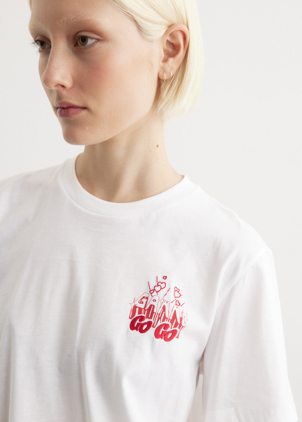 Ganni -  Thin Jersey Gogo Relaxed T-Shirt - Tshirt