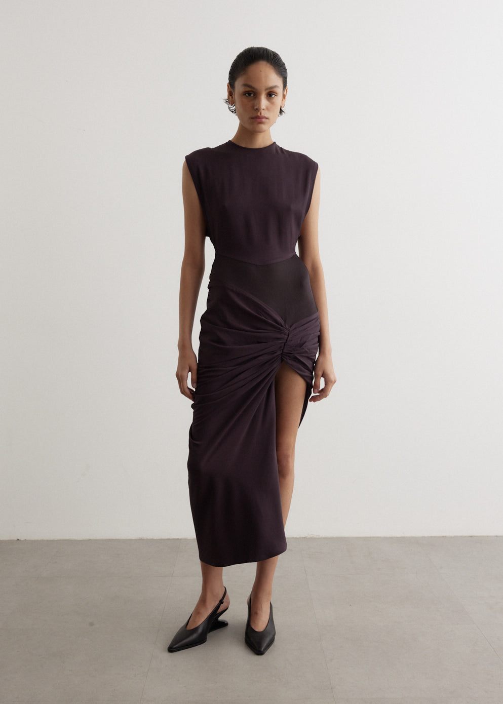 Fusion Ruched Micro Dress